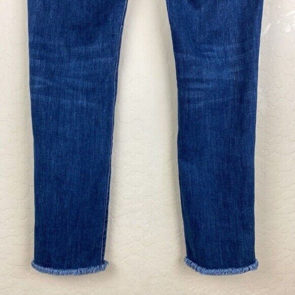 DL1961 Mara Ankle Mid Rise Instasculpt Straight Jean Womens Size 27 Relaxed Boho - Picture 9 of 12